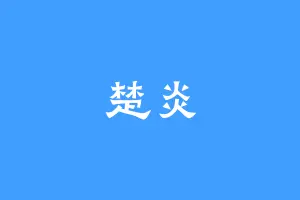 楚炎
