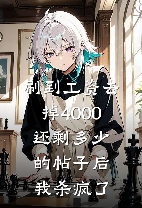 刷到工资去掉4000还剩多少的帖子后，我杀疯了