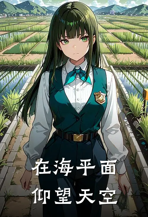 在海平面仰望天空