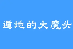 遁地的大魔头