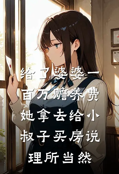 给了婆婆一百万赡养费，她拿去给小叔子买房说理所当然