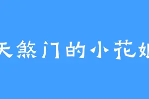 天煞门的小花娘