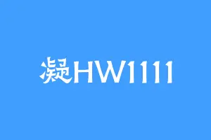 凝HW1111