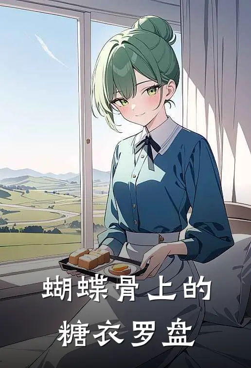 蝴蝶骨上的糖衣罗盘