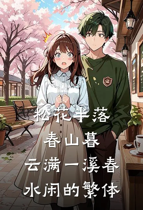 松花半落春山暮,云满一溪春水闲的繁体