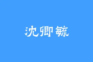 沈卿毓